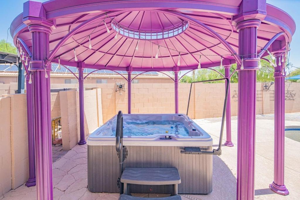 Boho Chic Arizona Villa W Pool & Mini Golf Casa Grande Dış mekan fotoğraf