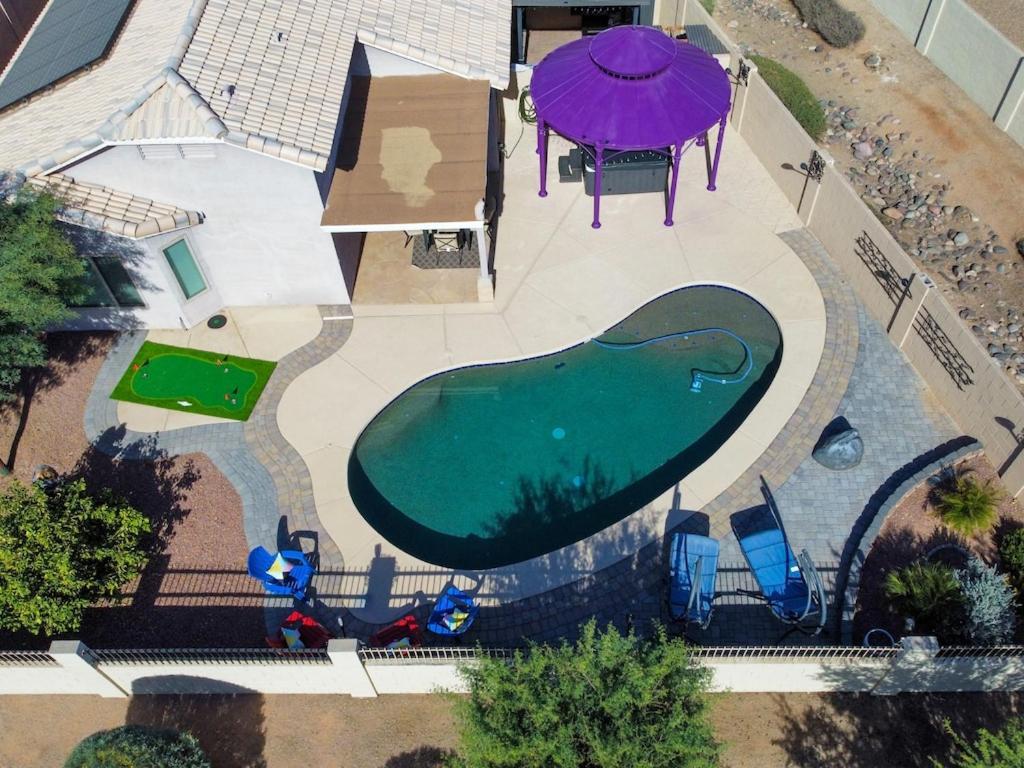 Boho Chic Arizona Villa W Pool & Mini Golf Casa Grande Dış mekan fotoğraf